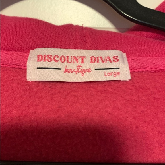 Discount Divas Sonic Pink, Scuba Dupe
Size Large, Good Condition - Picture 2 of 4